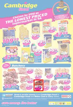 Cambridge Food KZN : August Mid Month (9 Aug - 21 Aug 2018), page 1
