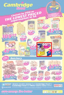 Cambridge Food KZN : August Mid Month (9 Aug - 21 Aug 2018), page 1