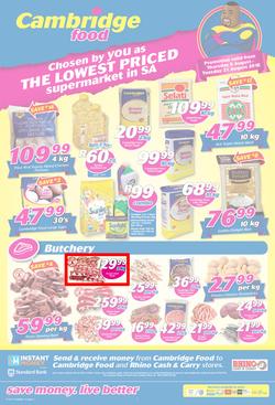 Cambridge Food KZN : August Mid Month (9 Aug - 21 Aug 2018), page 1