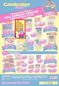Cambridge Food KZN : August Mid Month (9 Aug - 21 Aug 2018), page 1
