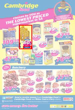 Cambridge Food KZN : August Mid Month (9 Aug - 21 Aug 2018), page 1