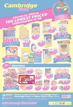 Cambridge Food KZN : August Mid Month (9 Aug - 21 Aug 2018), page 1