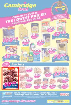 Cambridge Food KZN : August Mid Month (9 Aug - 21 Aug 2018), page 1