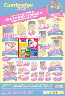 Cambridge Food KZN : August Mid Month (9 Aug - 21 Aug 2018), page 1