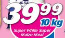 Super White Super Maize Meal-10Kg
