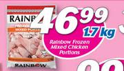 Rainbow Frozen Mixed Chicken Portions-1.7kg