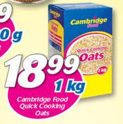 Cambridge Food Quick Cooking Oats-1Kg