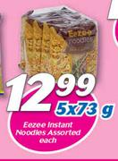 Eezee Instant Noodles-5x73g Each