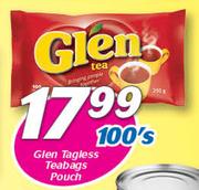 Glen Tagless Teabags Pouch 100’s