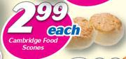 Cambridge Food Scones-Each