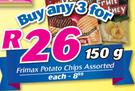 Frimax Potato Chips-3x150g