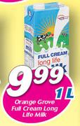 Orange Grove Full Cream Long Life Milk-1Ltr
