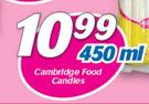Cambridge Food Candles-450ml