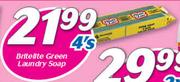 Britelite Green Laundry Soap 4’s