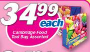 Cambridge Food Taxl Bag-Each