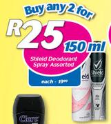 Shield Deodorant Spray-2x150ml