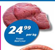 Frozen Beef Liver-Per kg