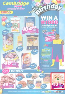 Cambridge Food KZN : September Mid Month (6 Sept - 18 Sept 2018), page 1