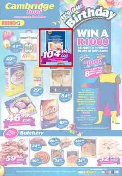 Cambridge Food KZN : September Mid Month (6 Sept - 18 Sept 2018), page 1