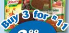 Knorr Packet Soup-3x60g 