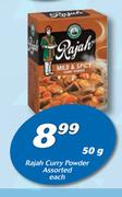 Rajah Curry Powder-50g Each
