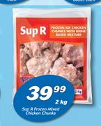 Sup R Frozen Mixed Chicken Chunks-2kg
