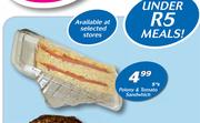 Polony & Tomato Sandwich-5's