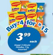 Maggi 3 Minute Noodles-4x73g 