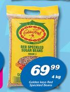 Golden Keys Red Speckled Beans-4kg