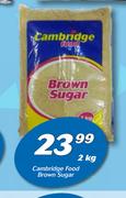 Cambridge Food Brown Sugar-2kg