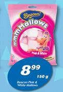 Beacon Pink & White Mallows-150g