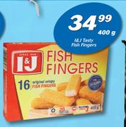 I & J Tasty Fish Fingers-400g