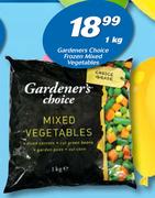 Gardeners Choice Frozen Mixed Vegetables-1kg