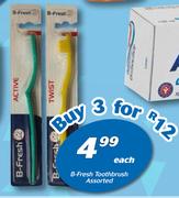 B-Fresh Toothbrush-For 3