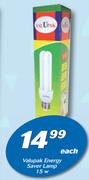 Valupak Energy Saver Lamp 15W-Each