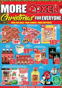 Boxer Super Stores KwaZulu-Natal : More Boxer Christmas For Everyone (18 December - 26 December 2023)