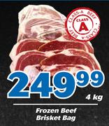 Fresh Beef Brisket Bag-4kg