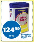 Cambridge Food White Sugar-10kg