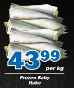 Frozen Baby Hake-Per kg