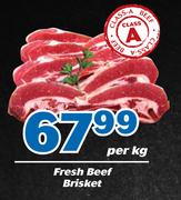 Fresh Beef Brisket-Per kg