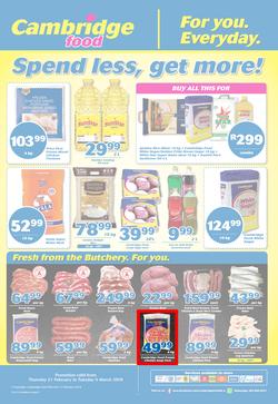 Cambridge Food KZN : Feb Month End (21 Feb - 5 March 2019), page 1