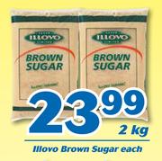 Illovo Brown Sugar-2kg Each