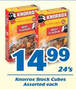 Knorrox Stock Cubes-24's Each