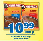 Knorrox Soup Bag-400g Each