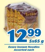 Eezee Instant Noodles-5x65g Each