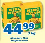 King Korn Malt Sorghum-3kg Each