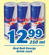 Red Bull Energy Drink-250ml Each