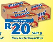 Romi Low Fat Spread Brick-3x500g