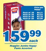 Huggies Jumbo Nappy Pants-Each
