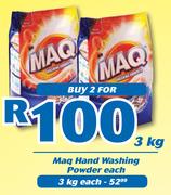Maq Hand Washing Powder-2x3kg